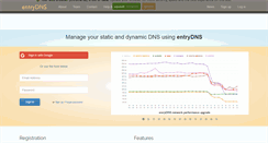 Desktop Screenshot of entrydns.net
