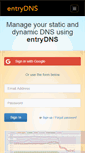 Mobile Screenshot of entrydns.net